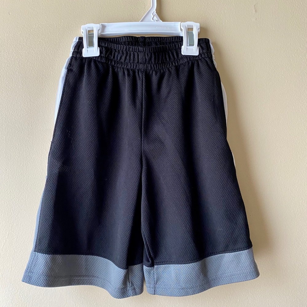 Grey black boy shorts